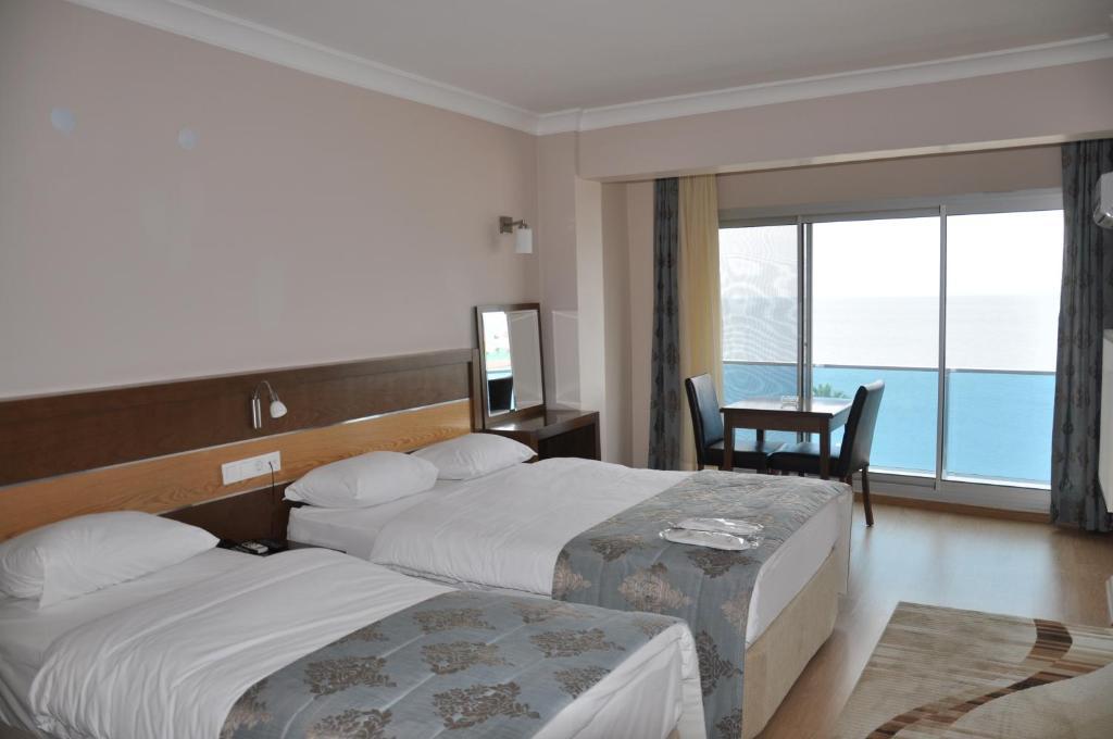Perla Hotel Dikili Buitenkant foto